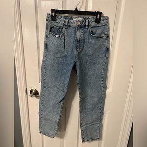 Garage Straight Leg Mom Jeans